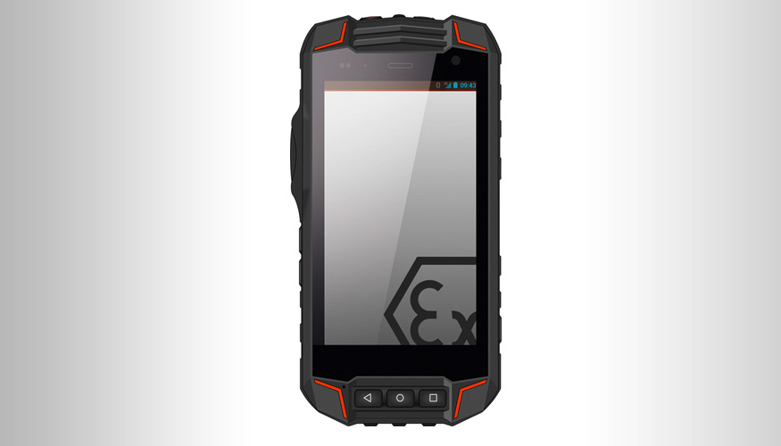 Smartphone industrial IS520.1 para ATEX 1/21