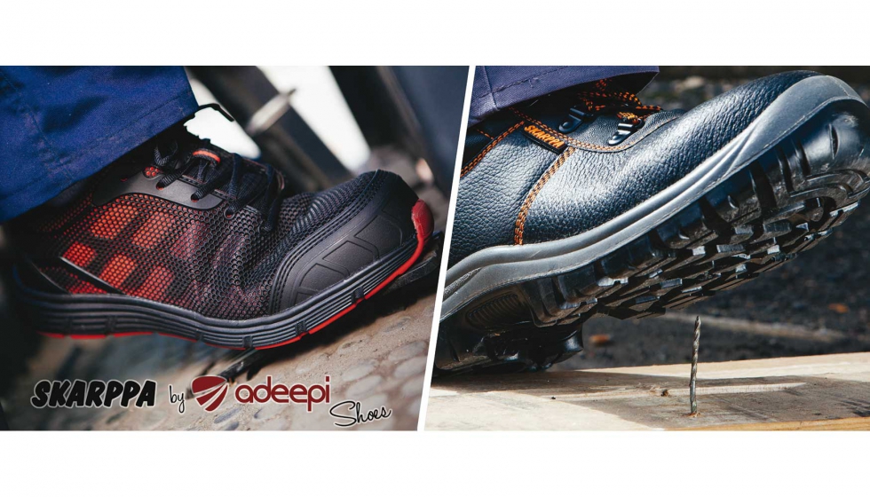 Calzado de seguridad Skarppa by Adeepi diseño, confort y para los pies - Protección Laboral