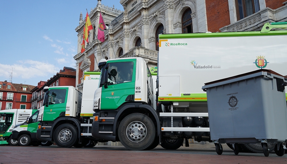 Estos vehculos son los primeros de la marca que entran a formar parte de la flota del Servicio Municipal de Limpieza de Valladolid...