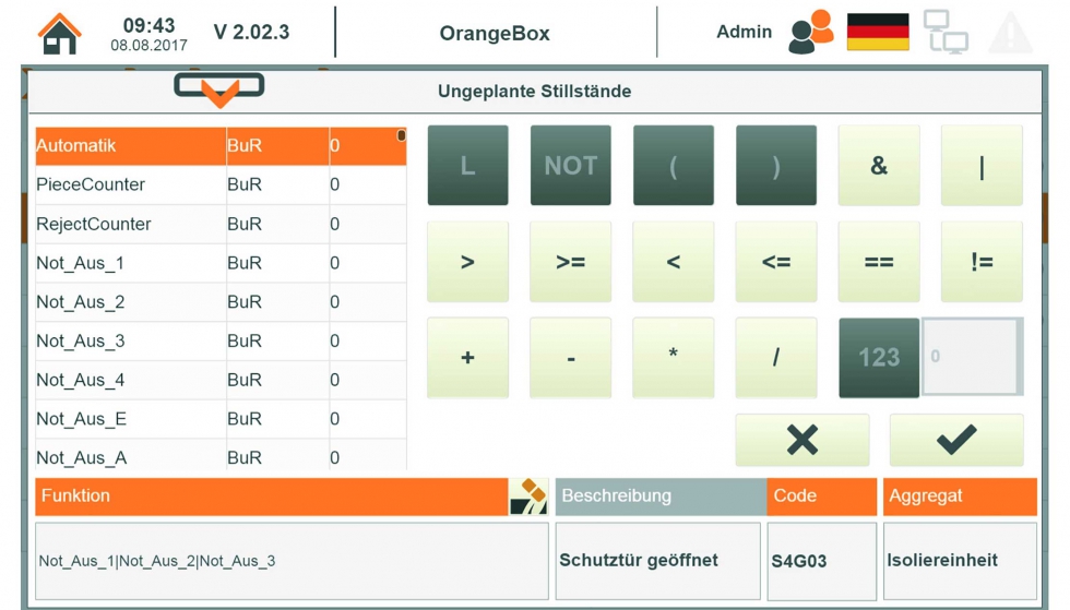 El sistema de adquisicin y anlisis de datos de Orange Box de B&R permite a los usuarios enlazar fcilmente entradas de datos a travs de un editor...