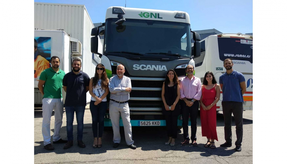 Gasnam y Scania trabajan paralelamente para fomentar la utilizacin de vehculos sostenibles y mejorar, de esta forma...