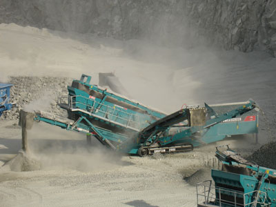 Las plantas mviles Powerscreen son indicadas para clasificar todo tipo de material