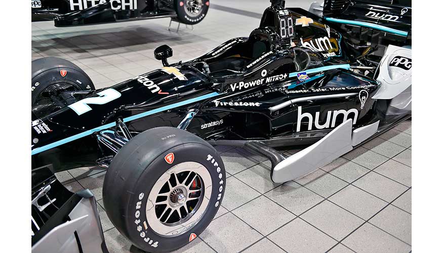 Para los circuitos IndyCar y Nascar, Team Penske usa Stratasys FDM y Nylon 12 relleno de fibra de carbono para piezas slidas y livianas...
