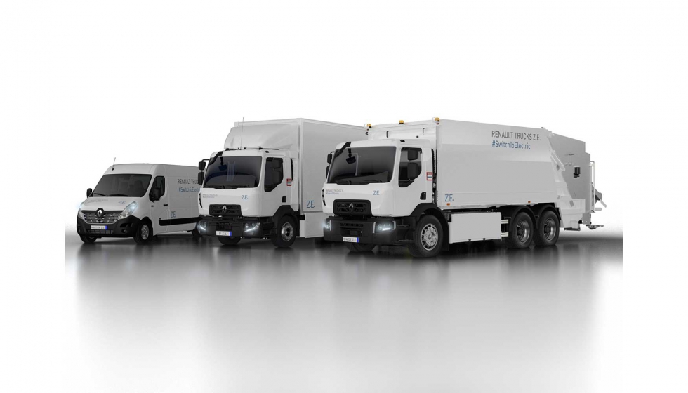 Gama elctrica de Renault Trucks