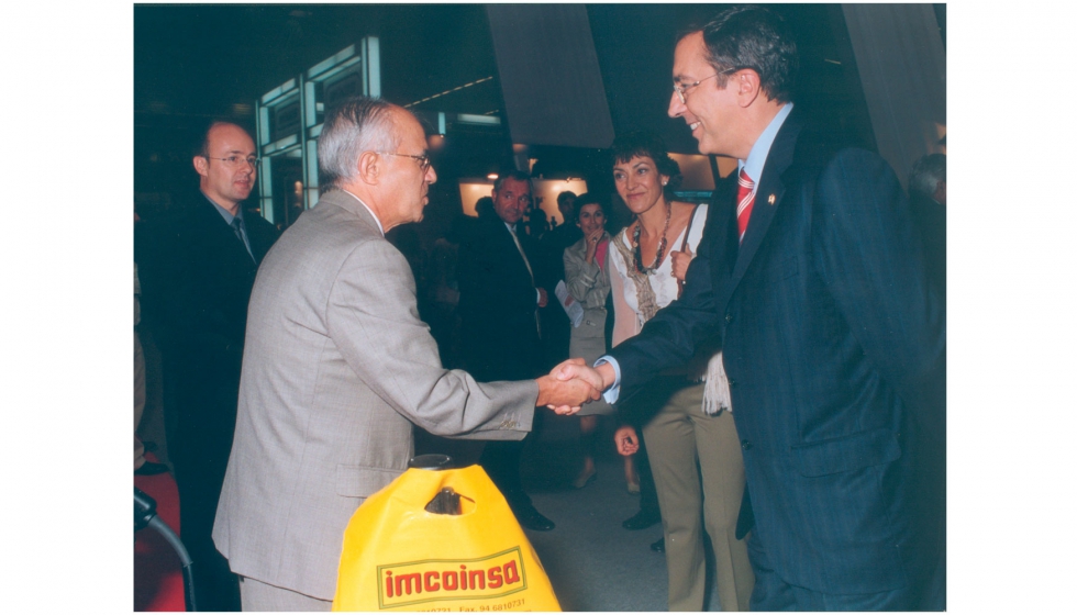 Luis Prez Zubizarreta, fundador de Imcoinsa, en Ferroforma 2004