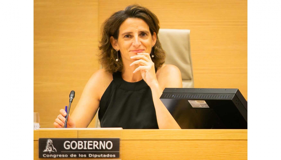 La ministra para la Transicin Ecolgica, Teresa Ribera