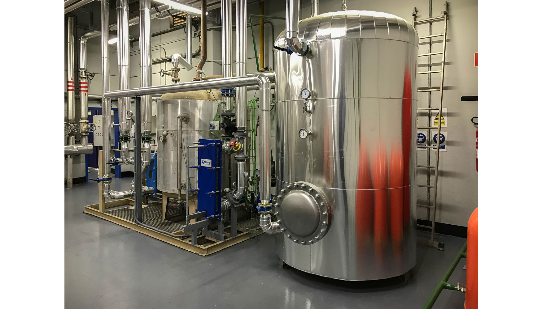 Nuevos sistemas de recuperacin de calor en la planta de cogeneracin de Qualicaps