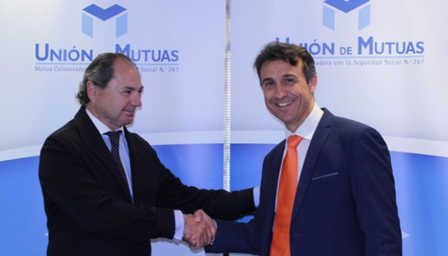 Jos Vicente Guinot (dcha.) y Jaime Querol firmaron el acuerdo