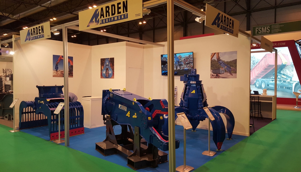 Stand de Arden Equipment en SRR 2018