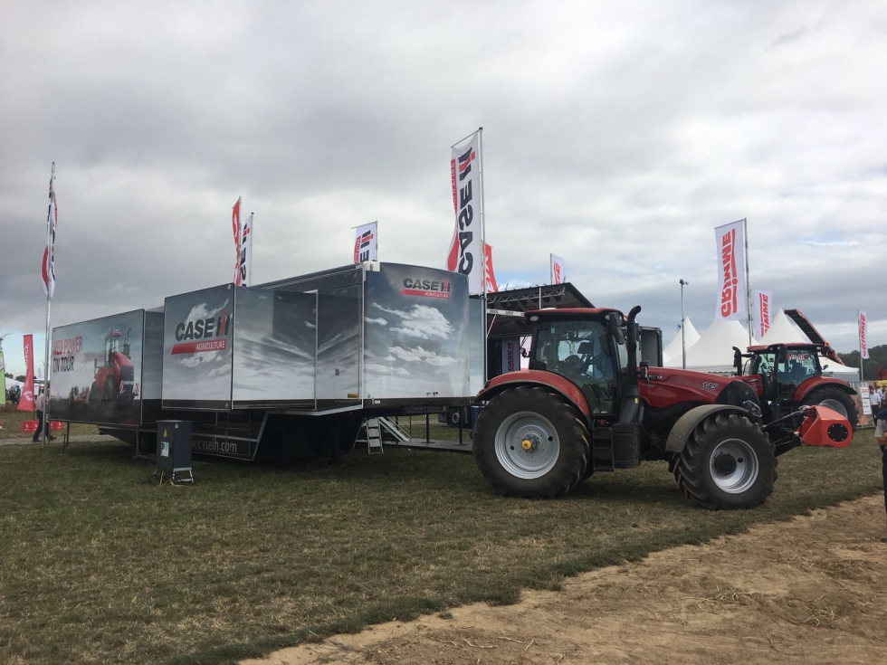 Tractores de diferentes potencias de Case IH trabajan en PotatoEurope 2018