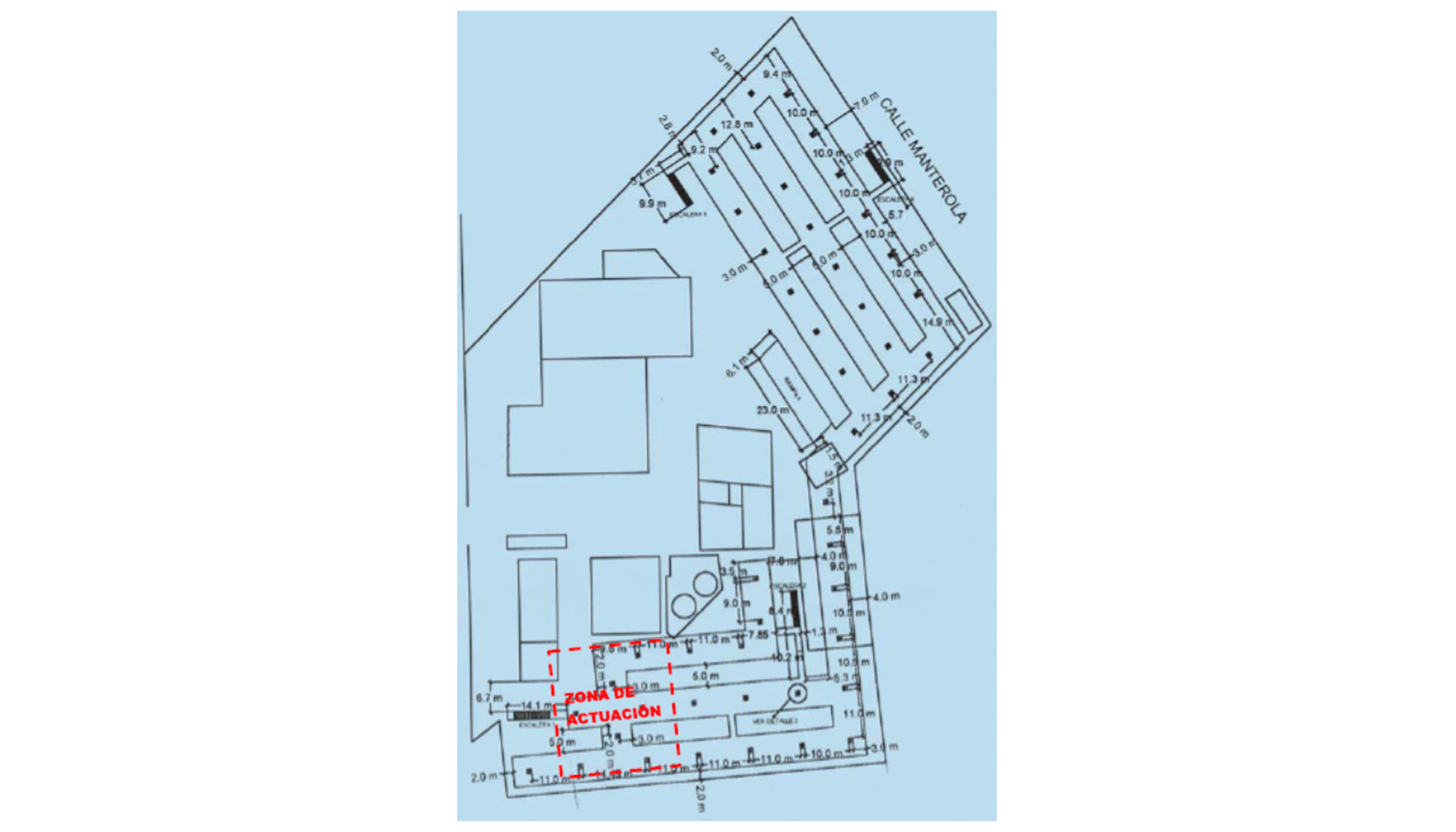 Figura 4 - Zona de la bodega reforzada