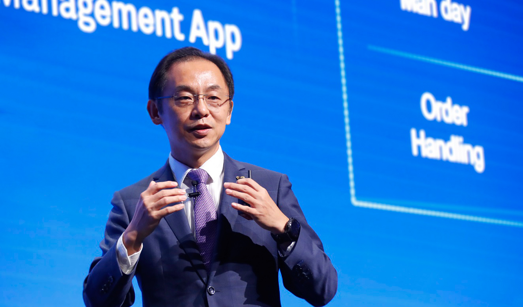 Ryan Ding, director del consejo ejecutivo de Huawei y presidente mundial de la Unidad de Negocio de Operadores