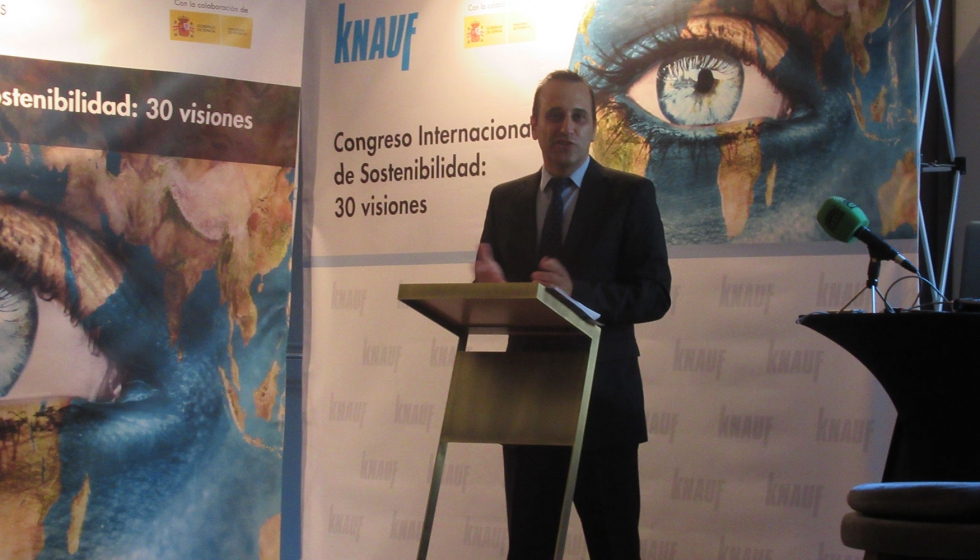 El director de Marketing y Comunicacin de Knauf, Pablo Maroto
