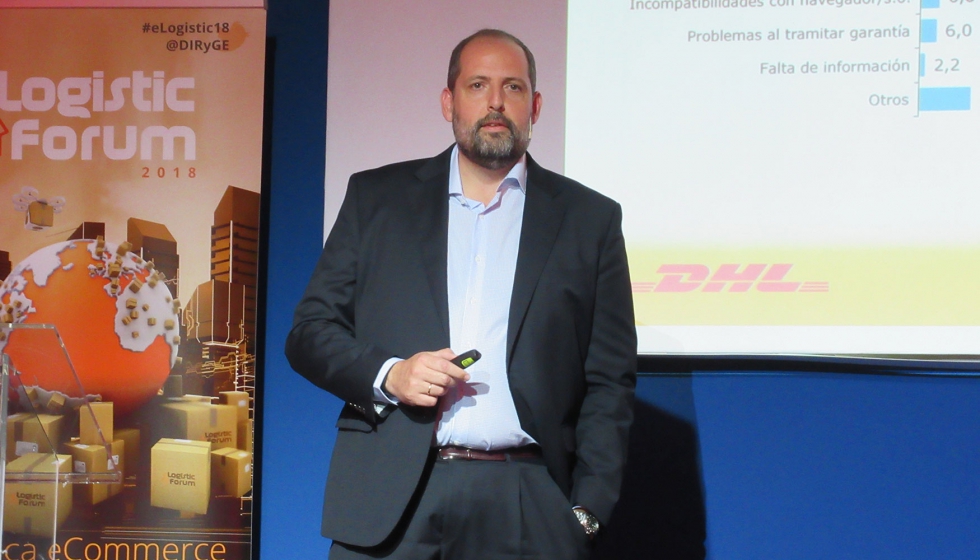 Daniel Pastrana, director of b2c Product Management de DHL Parcel Iberia