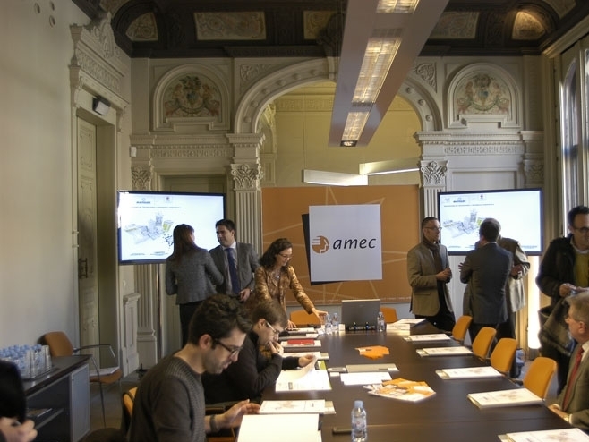 Presentacin de MATELEC 2012 en la Sede de AMEC AMELEC de Barcelona...