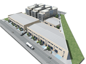 El proyecto de Hispania - Vic�lvaro supone la creaci�n tanto de naves adosadas como edificios industriales