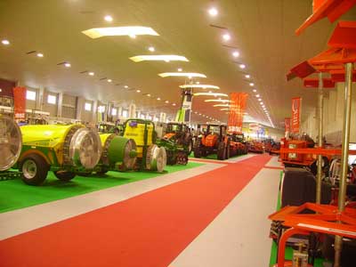 Machinery exhibited in 2008 Fame