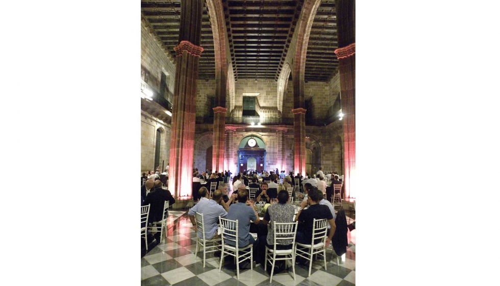 La Llotja de Mar de Barcelona acogi la cena de gala organizada por Biesse Group
