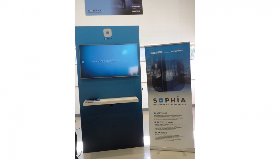 Durante las jornadas de puertas abiertas, Biesse present su nuevo software Sophia, nueva plataforma IoT
