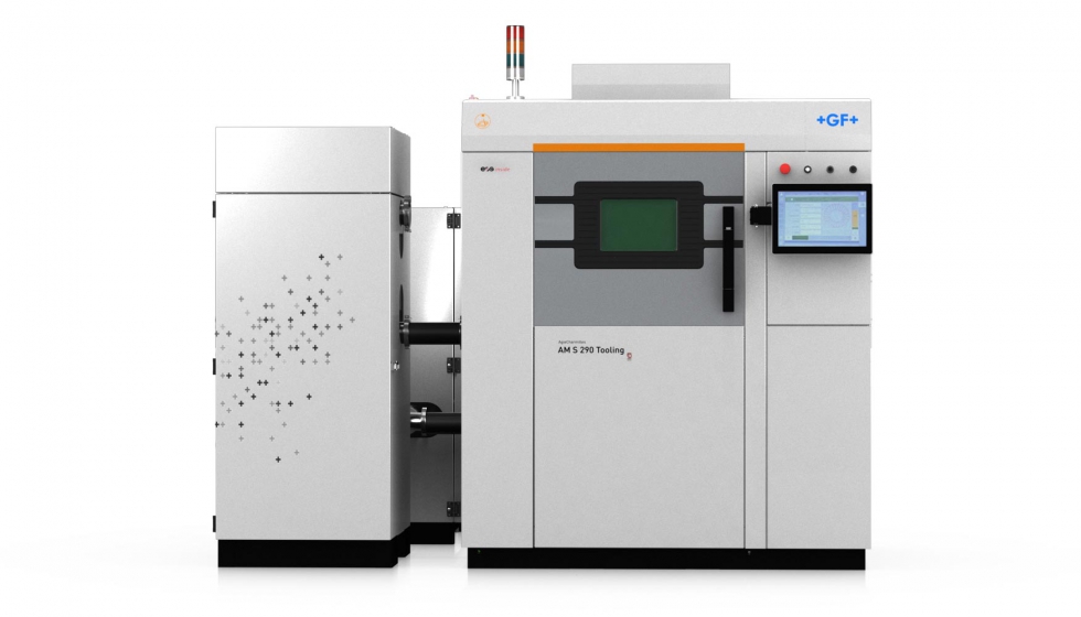 La mquina de fabricacin aditiva AgieCharmilles AM S 290 de GF Machining Solutions mejora an ms la eficiencia en el proceso de moldes y matrices...