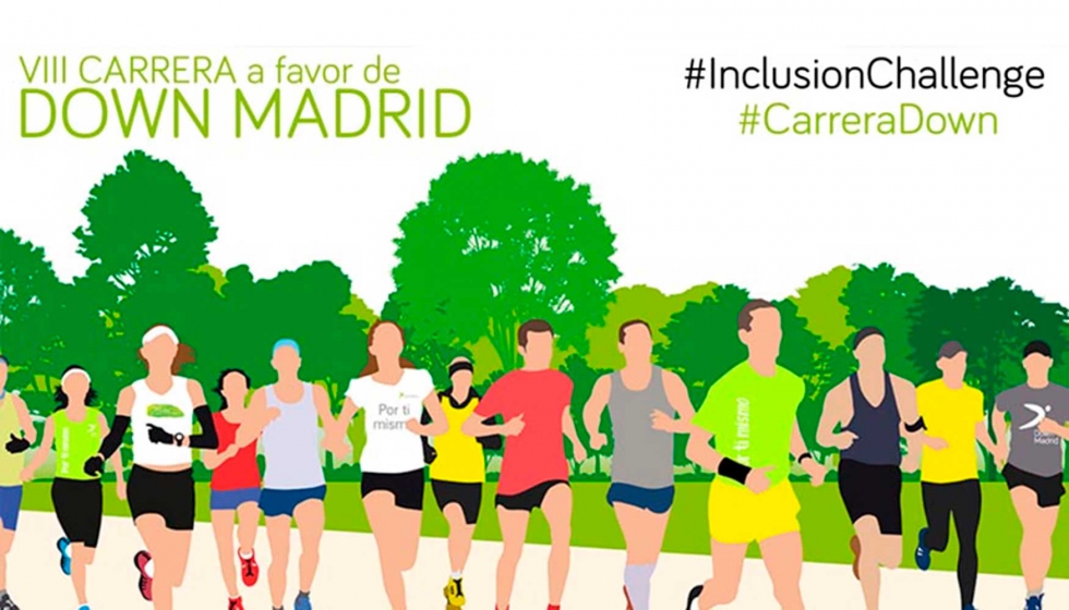 Down Madrid celebra la 8 edicin de esta carrera inclusiva que desarrolla para las personas con discapacidad intelectual...