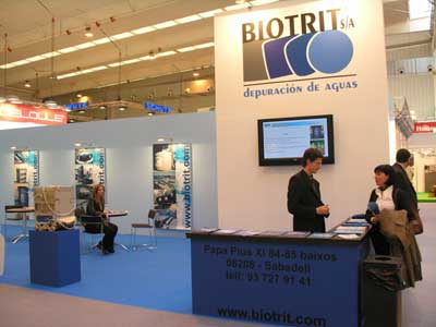 Biotrit stand in Smagua 2008