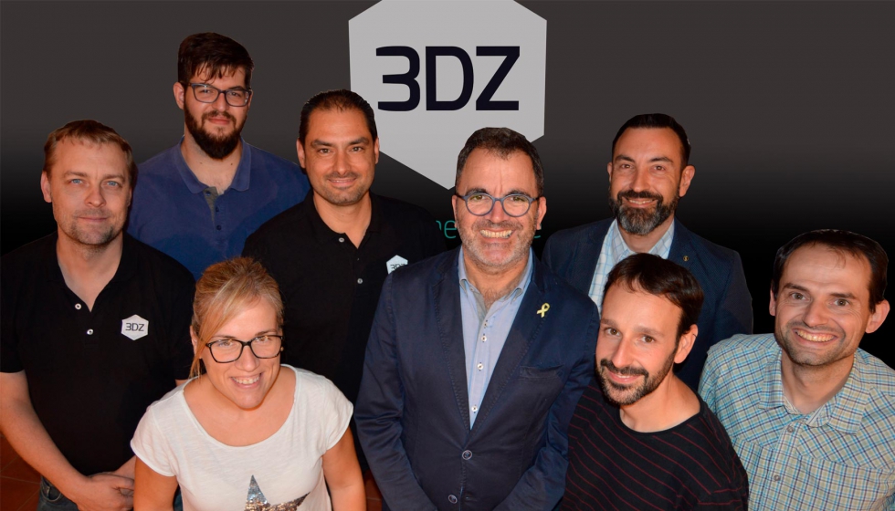 Nuevo equipo de la sede de 3DZ en Barcelona