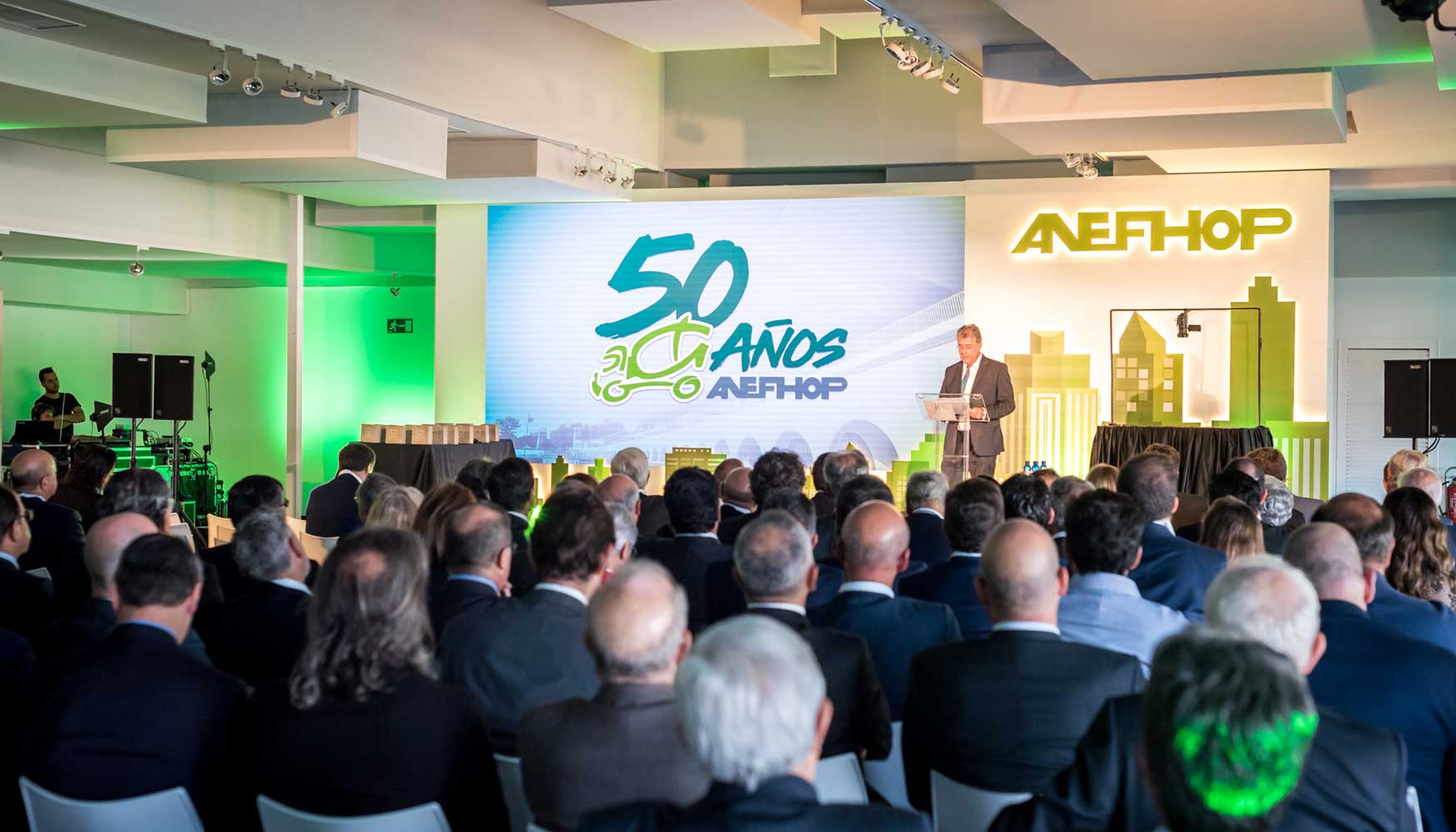 Acto de celebracin del 50 aniversario de Anefhop
