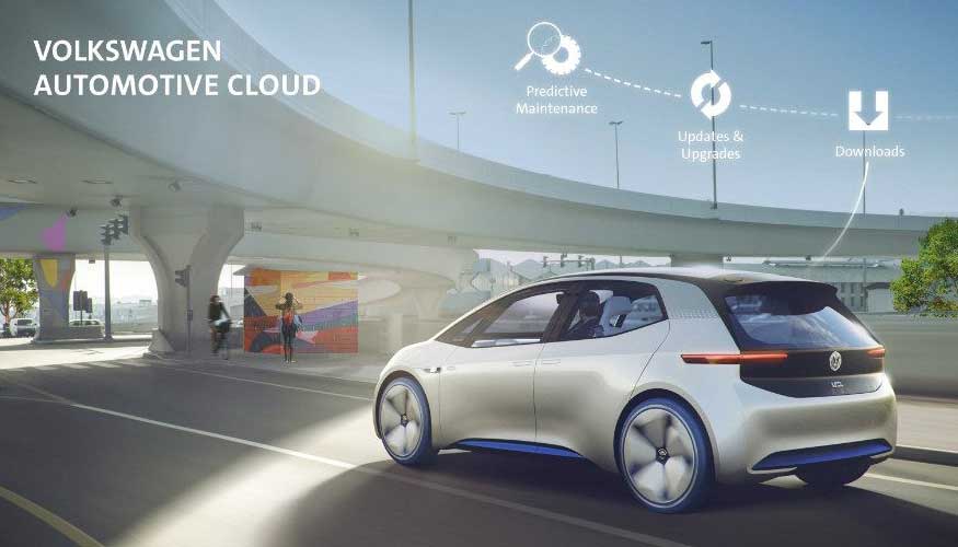 Volkswagen Microsoft han alcanzado un acuerdo de colaboracin para desarrollar Volkswagen Automotive Cloud...