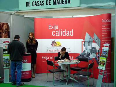 Booth of AFCCM in Construlan 2008, in the Bec of Barakaldo