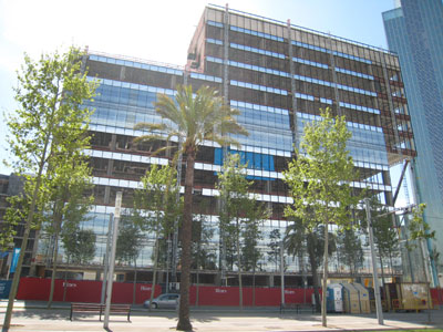 Tasinsa efect�a actualmente la gesti�n en fase de ejecuci�n de obra del edificio Diagonal 123