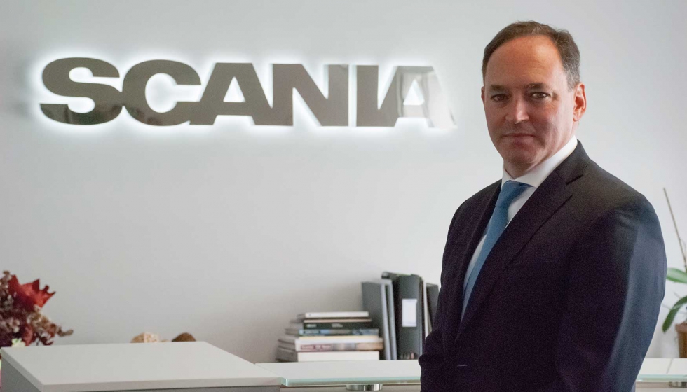 Sebastin Figueroa, director general de Scania Ibrica