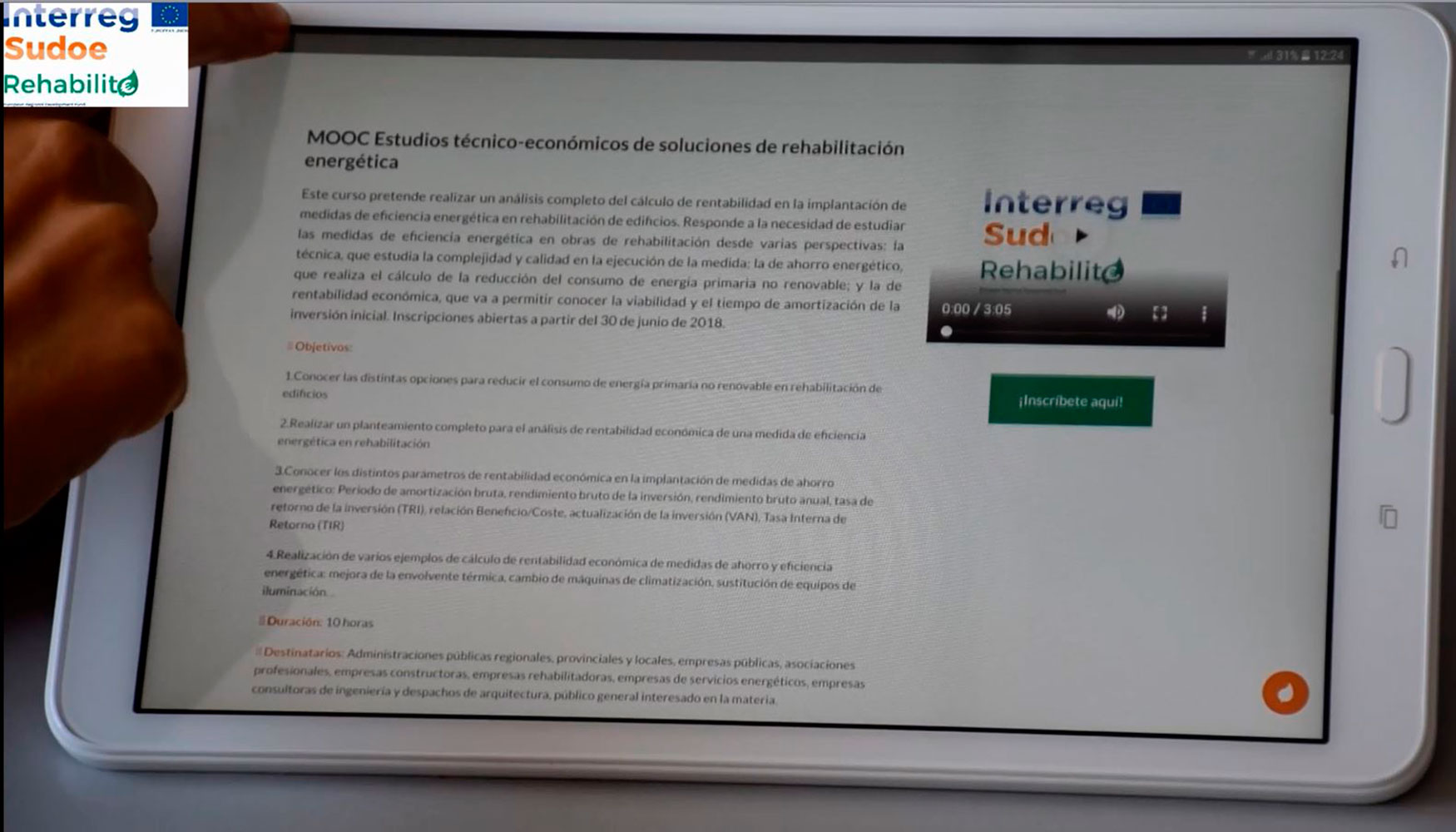 Esta segunda formacin tiene una duracin prevista de 10 horas lectivas, divididas en tres unidades didcticas