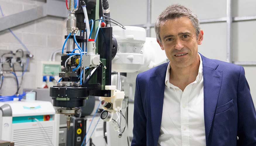 David Gmez, director de Laser for Manufacturing Lab de IK4-Tekniker