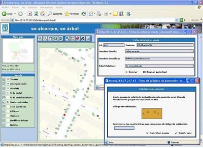 ArboMap, la aplicacin GIS de gestin de servicios urbanos en su versin web