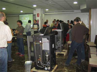 Curso de Formacin del grupo Nova Energa en Tarragona, en junio de 2007