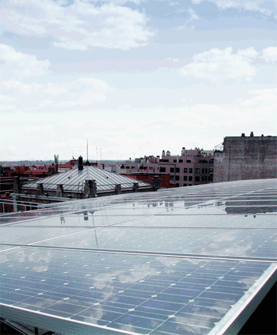 Instalacin Solar Privat para La Casa Encendida de Madrid