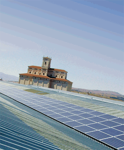Instalacin de Solar Privat para Nissan Motor Ibrica en vila