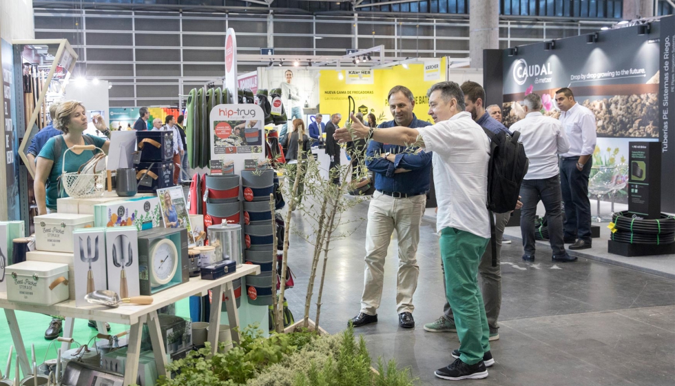 La ferretera y la jardinera se volvieron a dar la mano en Eurobrico e Iberflora 2018