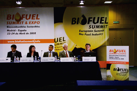 Algunos de los ponentes de III Congreso Biofuel Summit & Expo