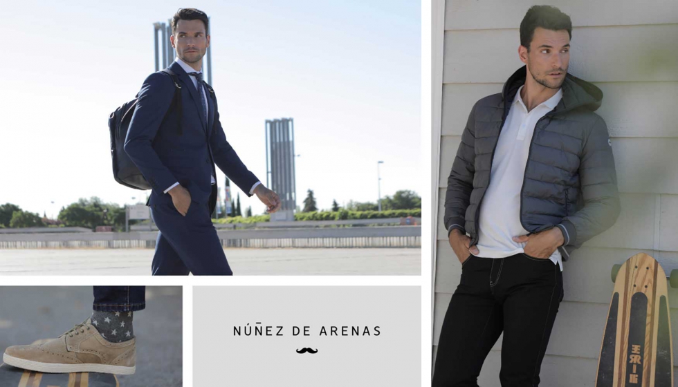 Núñez de Arenas apuesta su temporada Fall/Winter por los tejidos cómodos y - Textil