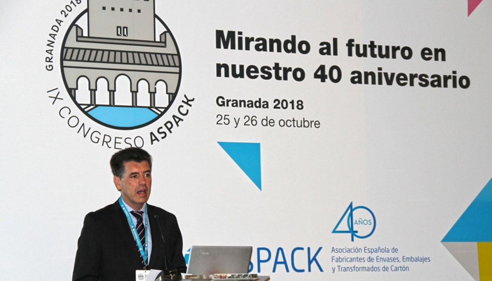 El presidente de Aspack, Alejandro Garca, dio comienzo a la jornada