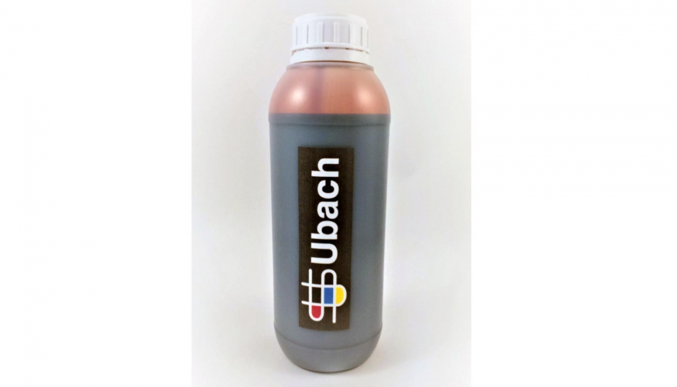 Ubach Ink Jet ofrece las tintas alimentarias en envases de 1/2, 1, 5, 25 o 200 litros