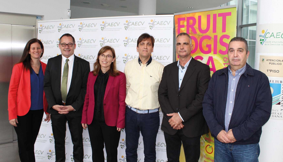 Ponentes de la jornada organizada por Fruit Logstica en la Comunitat Valenciana