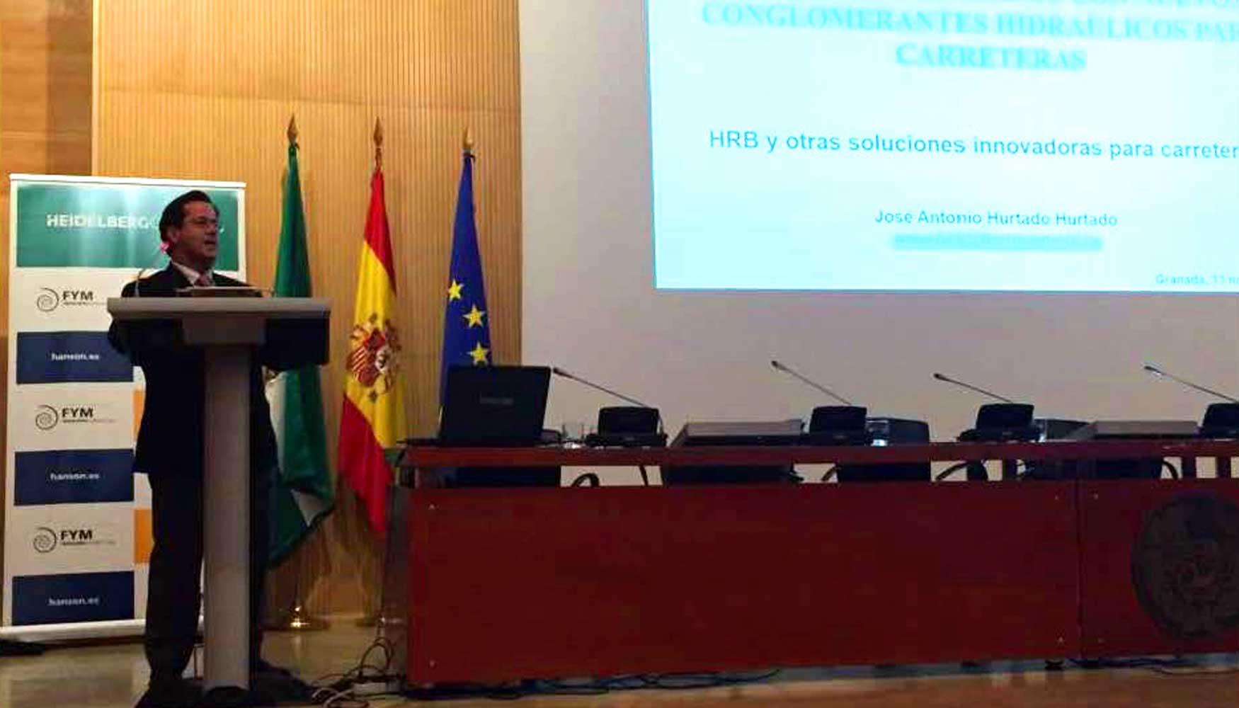 Intervencin de Jos Antonio Hurtado, director de Innovacin, Asistencia Tcnica y Prescripcin de HeidelbergCement Hispania...