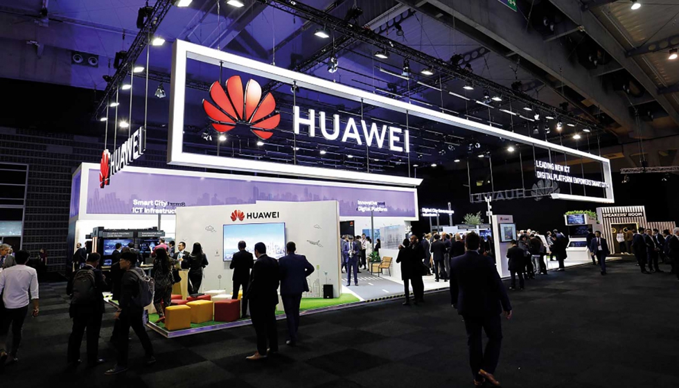 Stand de Huawei en el Smart City Expo World Congress (SCEWC) 2018