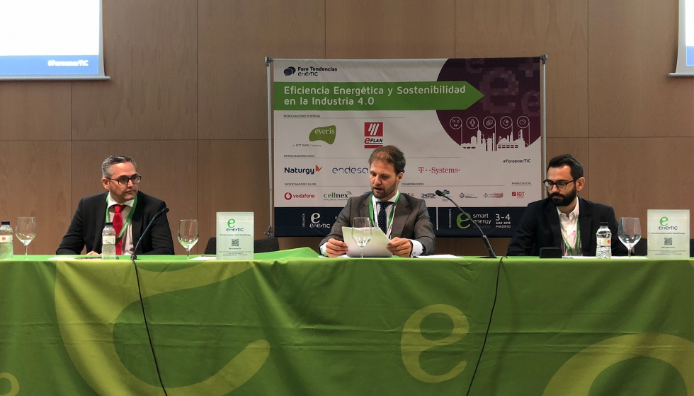 Instantnea del Foro Eficiencia Energtica y Sostenibilidad en la Industria 4.0, celebrado el pasado 17 de octubre en Barcelona...