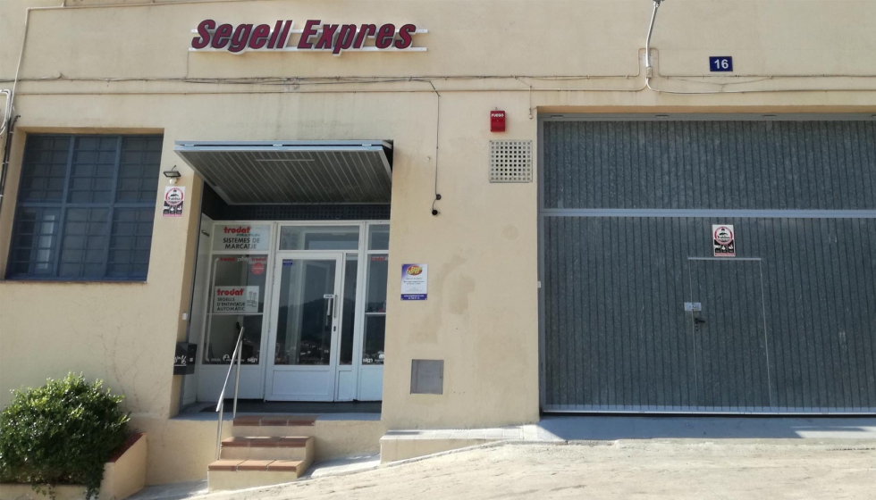Las instalaciones de Segell Expres se ubican en Dosrius (Barcelona)