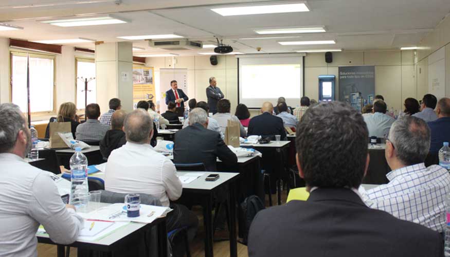 La sala en la que se desarroll la jornada complet su aforo