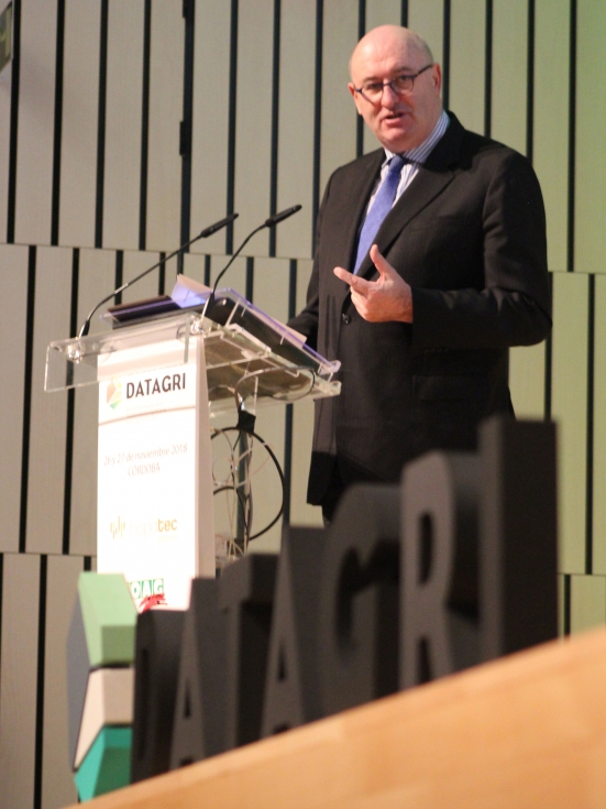Phil Hogan, comisario europeo de Agricultura, Pesca y Desarrollo Rural